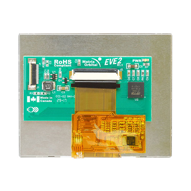 EVE2-35A-BLM-TPR Matrix Orbital  Modules d'affichage - LCD OLED Graphic